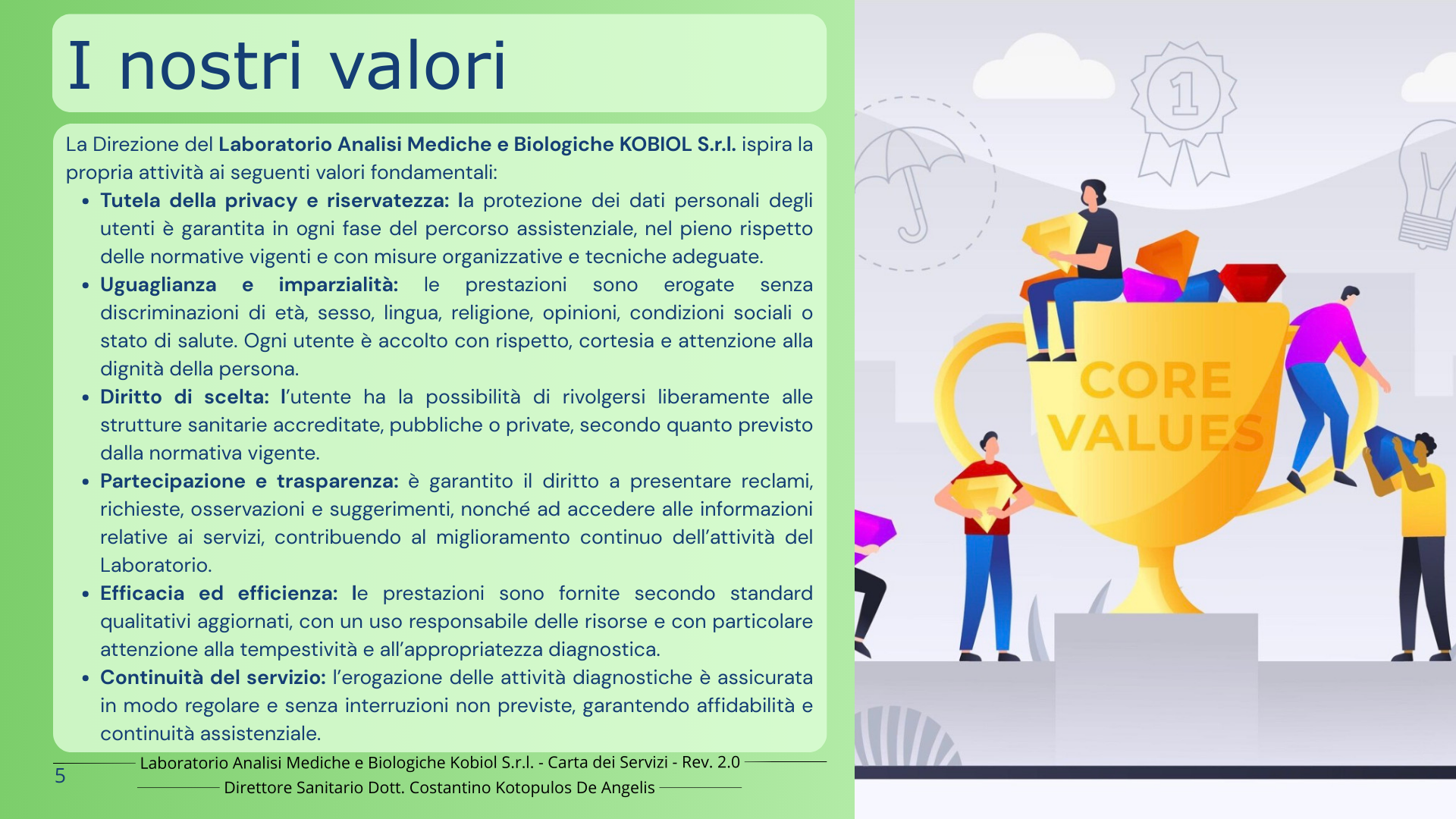 Ingresso del Laboratorio Kobiol